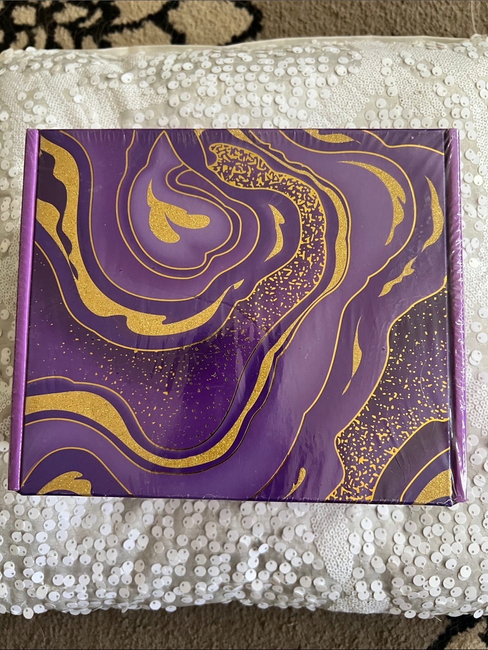 Luxury Purple & Gold Bath & Body Gift Set - Spa Collection